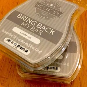 Scentsy wax lot of 2 Cambridge